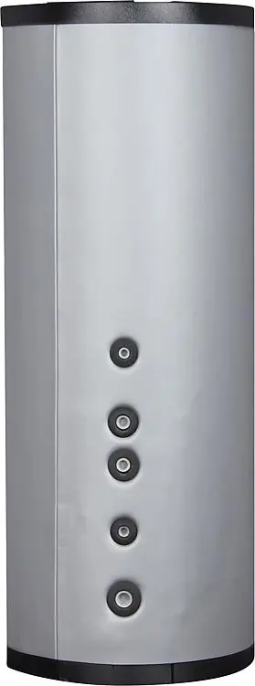 Brauchwasserspeicher 300l, Edelstahl V4A, mit einem Wärmetauscher und Isolierung Aktuell