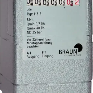 Braun Ölzähler HZ 5 0,7-40 l/h Bestpreis