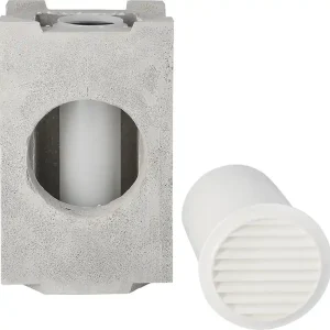Bypass-Schachtelement Skobifix nano mit Lüftungsgitter, DN60 Sofort Bestellen