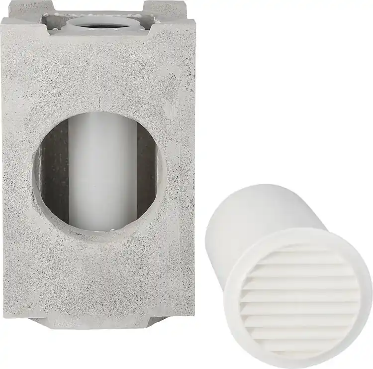 Bypass-Schachtelement Skobifix nano mit Lüftungsgitter, DN60 Sofort Bestellen