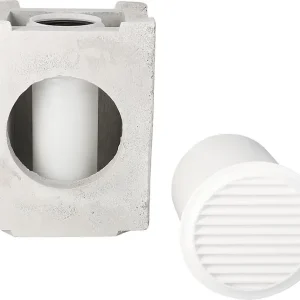 Bypass-Schachtelement Skobifix XXs mit Lüftungsgitter, DN 80 Top-Preis
