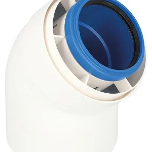 CondensBlue AZ-C Außenwand Bogen 45° DN80/125 Preiswert