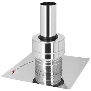 Bestpreis CondensBlue Kaminschachtabdeckung, Edelstahl DN 110