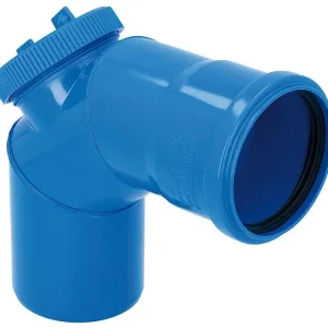 Zertifiziert CondensBlue Revisionsbogen einwandig, 87 DN 110