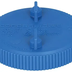 CondensBlue Revisionsdeckel d 115mm, blau für DN 110 Neue Kollektion