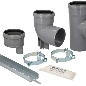 Rabatt CondensBlue Schachtsohle für Mehrfachbelegung DN 110 x DN 40