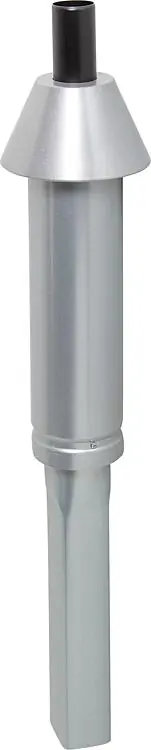 Saisonangebot Dachdurchführung Skobifix nano, DN 60/100, silber, 0,4m