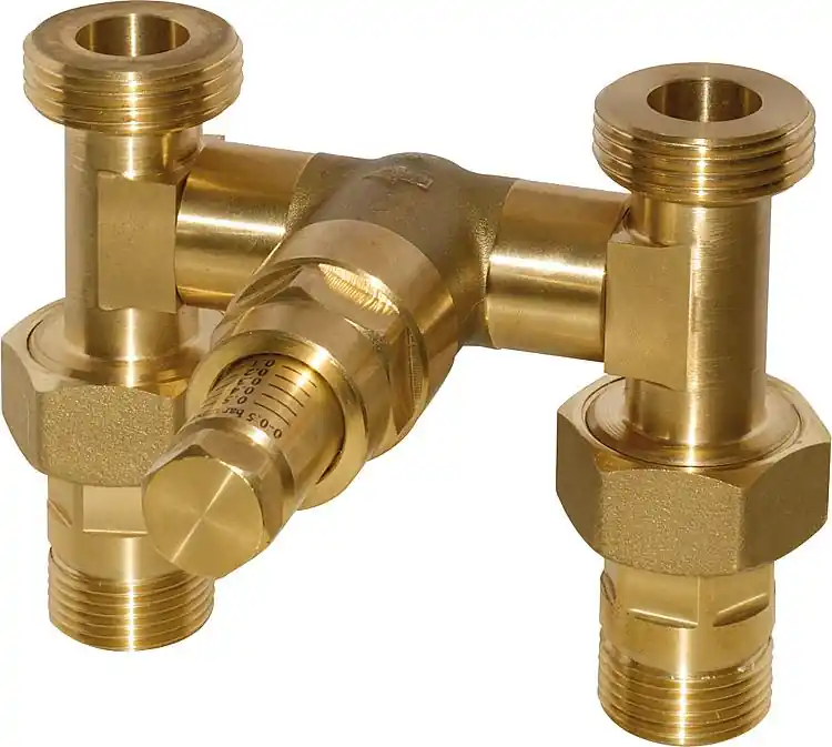 Differenzdruck-Überströmventil Easyflow,DN20(3/4") AGxDN25(1") AG flachdichtend Knallerangebot