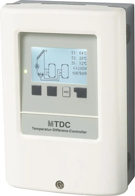 Markenware Differenztemperaturregelung Sorel MTDC V5, ohne Fühler