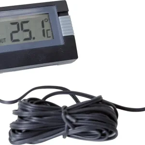 Jetzt Kaufen Digitales Mini-Thermometer Fühlerlänge 2,5m Messbereich -10 C bis +60 C