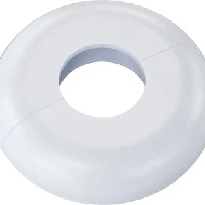 Doppelrosette Typ Mailand Signalweiss -ähnlich RAL 9003 - 15 mm Super-Preis