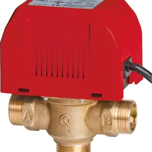 Zertifiziert Dreiwege - Zonenventil 1" a.a. kompl. mit Motor 230V