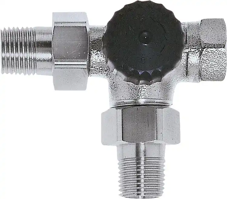 Dreiwege Unterventil Schraubnippel DN 15 DN 15 (1/2‘‘‘‘), Kv-Wert 1,45 Expressversand