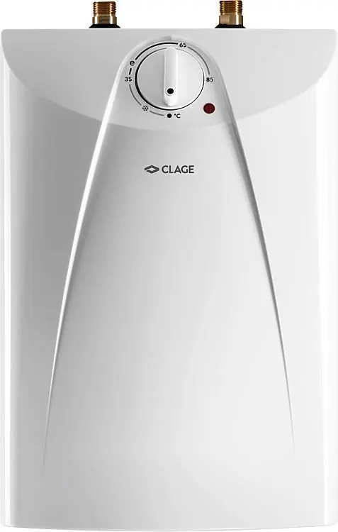 Druckloser Untertischspeicher Clage, 5 Liter Typ S5-U Neue Ware