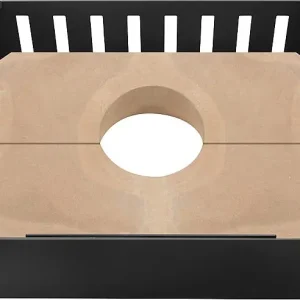 Begrenztes Angebot E- Block Energie Segment W +zu Kaminofen Voga (W+) Stahl schwarz