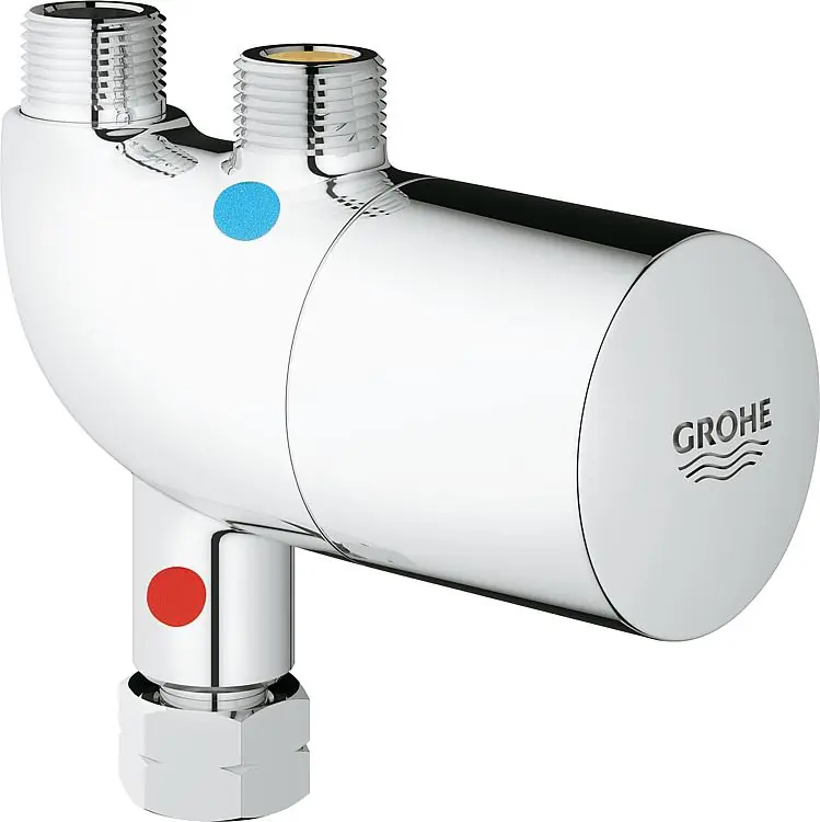 Eckventilthermostat Grohtherm Micro mitAnschluss-Set Preis Gesenkt