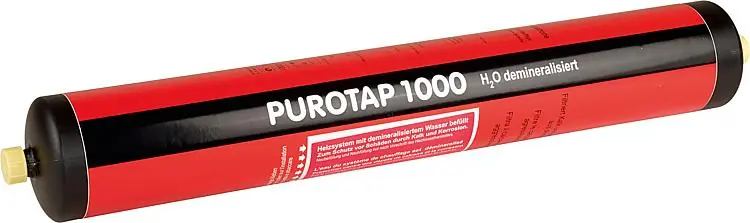 Einweg-Befüllpatrone PUROTAP 1000 highpower, Deminiralisierung Neu