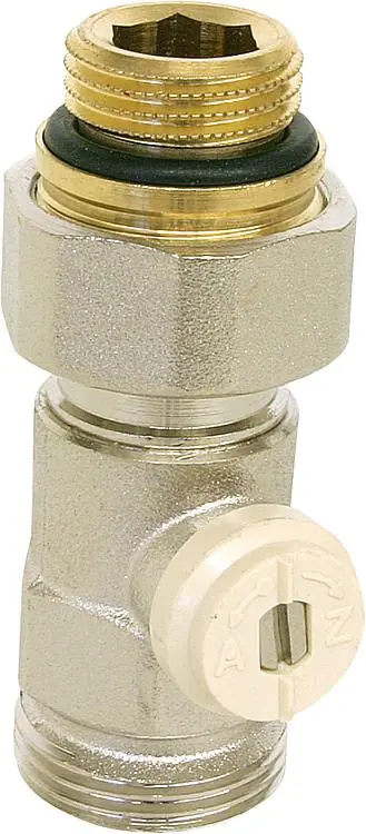 Solange Der Vorrat Reicht Einzelkugelhahn Durchgangsventil 1/2"AGRohranschluß 3/4"