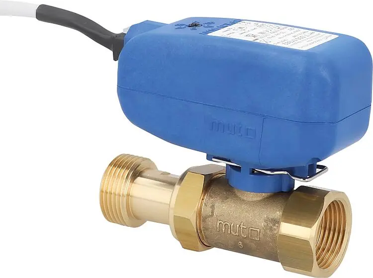 Top-Seller Elektrokugelhahn MUT TMO 2-Wege, SPST Ansteuerung 230 V, DN 15(1/2") AGxIG