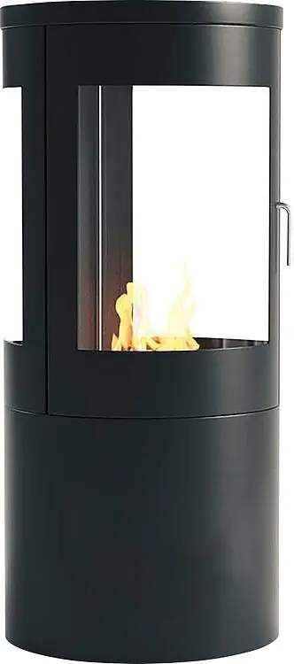 Jetzt Bestellen Ethanol-Kaminofen CACHFIRES Columbus, Stahl Schwarz, 2 KW