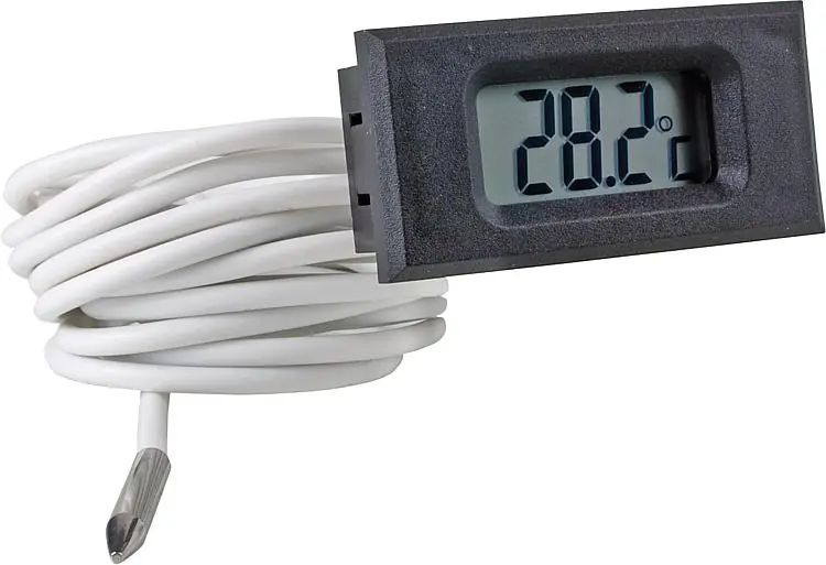 Bestseller Fernthermometer -40 - 110°C mit 3,0 m Fühlerkabel und Digitalanzeige