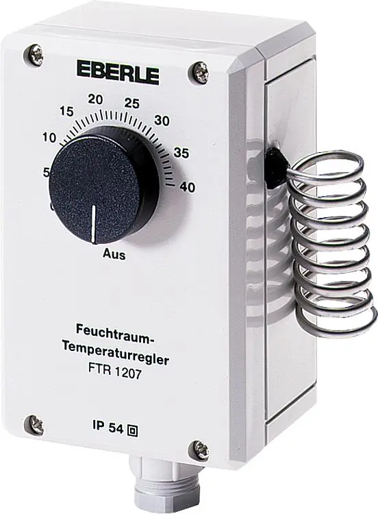 Feuchtraum-Temperaturregler Typ FTR 1207 (elektr.mechanisch) 0 ... 40 C Markenprodukt
