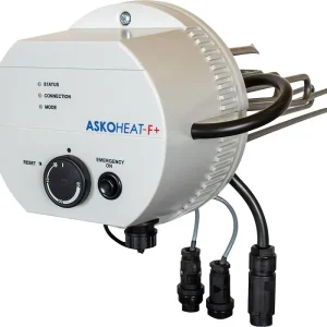 Flanschheizkörper ASKOHEAT AHFR-BI-plus, 1,75kW, 230/400V, 7-stufig, Ø 180 mm Günstig