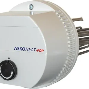 Flanschheizkörper Typ AHFOR-BI-OP, 2,5kW, 400V, stufenlos, Ø 180mm Kracherpreis