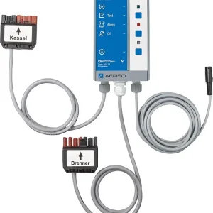 Neuheit Flüssigkeits-Warnmelder AFA 11 BAS 230 V, mit Brenneranschluss-Set