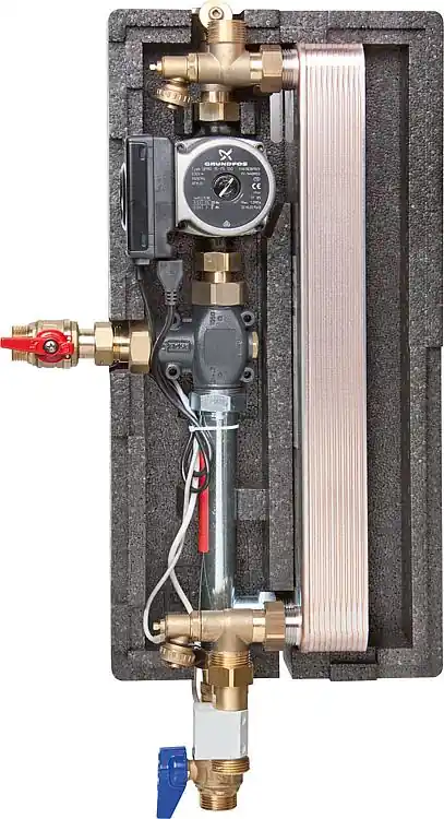 Frischwasserstation Kiss HE 26 Nickellot, 25l/min PVL + 60 C max. Bestpreis