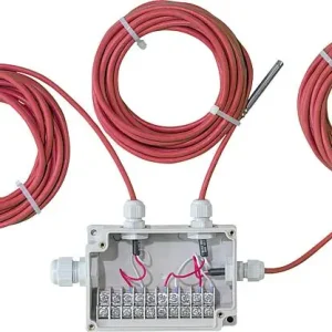 Mega-Angebot Fühlerset ASKOSENSOR, bestehend aus 3x Fühler PT1000 und Anschlussbox