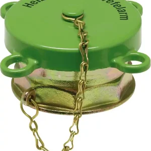 Füllrohrverschluss 2 x 2 1/2", "schwefelarm", grün Heißes Angebot