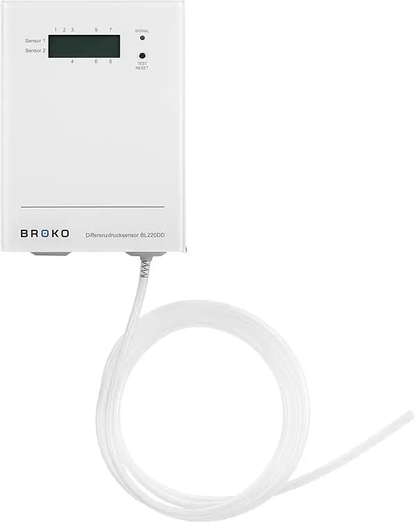 Garantierte Lieferung Funk-Differenzdrucksensor BL220DDu, Unterputz