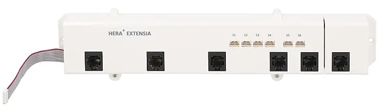 Abverkauf Funk-Fußbodenheizungsleiste, Hera+ Extensia PRO, 6-Port Erweiterungmodul