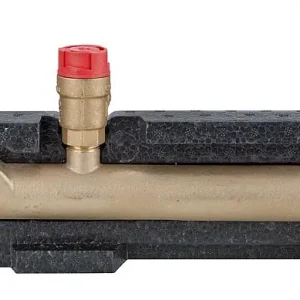 Super-Preis Gefäßanschlußgruppe 3/4" GAK mit Kappenventil und Isolierung