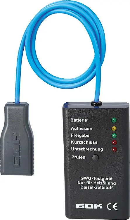 Kracherpreis Grenzwertgebertestgerät TG 1 mit Leuchtdioden zur Funktionskontrolle inkl.2 9V-B