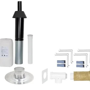 Top-Angebot Grundpaket Porifix, Flachdach, DN 60/100, 0,4m