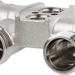 Neu Im Sortiment Hahnblock Light für Aluminium Heizkörper Seven u.Simun Super B4,Eckform