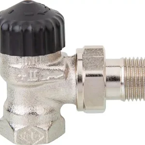 Neue Kollektion Heimeier Thermostatventil Rotguß vernickelt R 1"Eckform