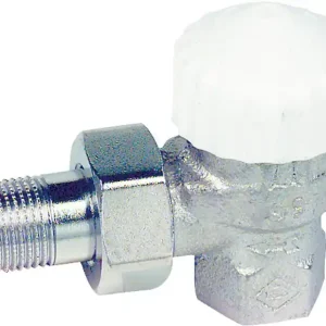 Sonderangebot Heimeier Thermostatventil V-exact II Rotguß vernickelt R 1/2"Durchgang
