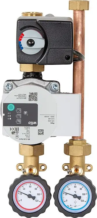 Heizkreismodul Easyflow gemischt,Pumpe Wilo Para 15/6SC, für Modulbox Sale