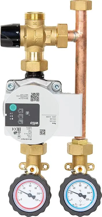Heizkreismodul Easyflow thermisch, Pumpe Wilo Para 15/6SC, für Modulbox Heißes Angebot