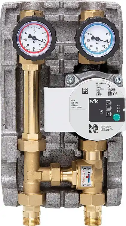 Heizkreisset Easyflow DN20(3/4") Festbrennstoff-Ladeset 60 C, Wilo Para 15/6SC Neuheit