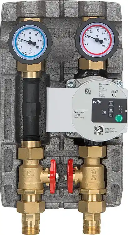 Heizkreisset Easyflow DN20(3/4"), ungemischt, WMZ-Strecke,Wilo Para 15/6 SC Bestseller