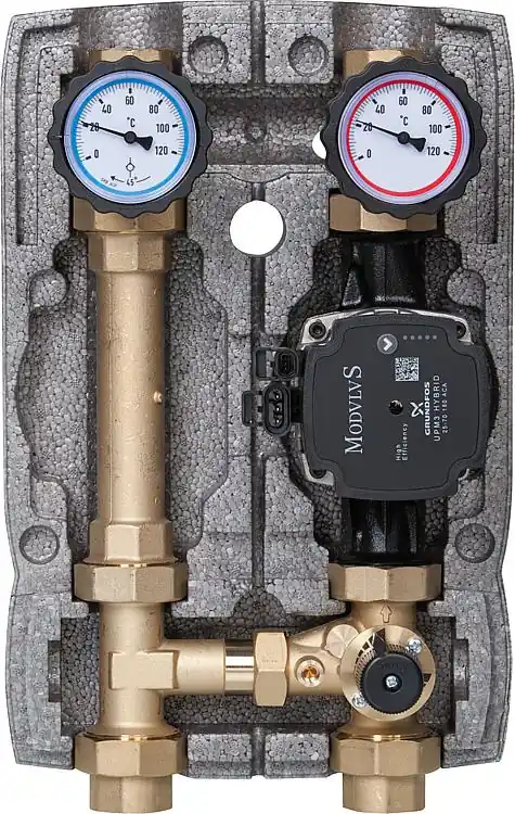 Beliebt Heizkreisset Easyflow DN25 3-Wegemischer, Grundfos UPM 3 Hybrid 25-70