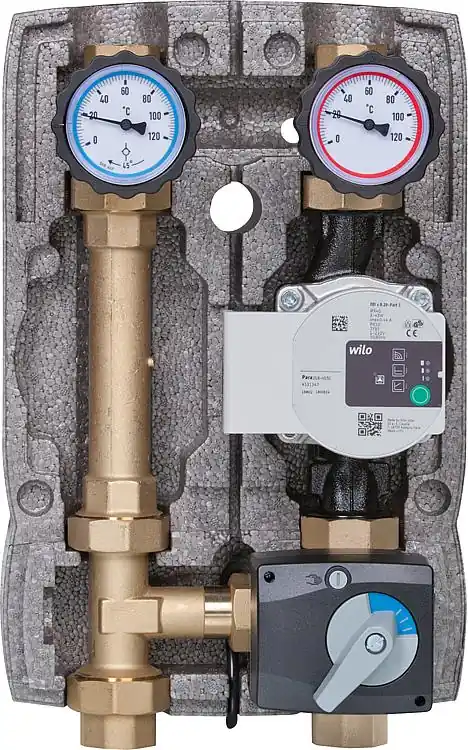 Heizkreisset Easyflow DN25(1") 3-Wege-Mischer,Stellmotor, Wilo Para 25/6 Direkt Vom Hersteller
