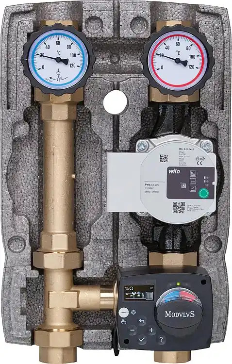 Mega-Angebot Heizkreisset Easyflow DN25(1") Konstantwert motorisch 20-80 C Wilo Para 25/6