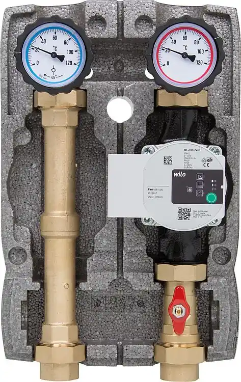 Heizkreisset Easyflow DN25(1") ungemischt, Wilo Para 25/6 Sonderangebot