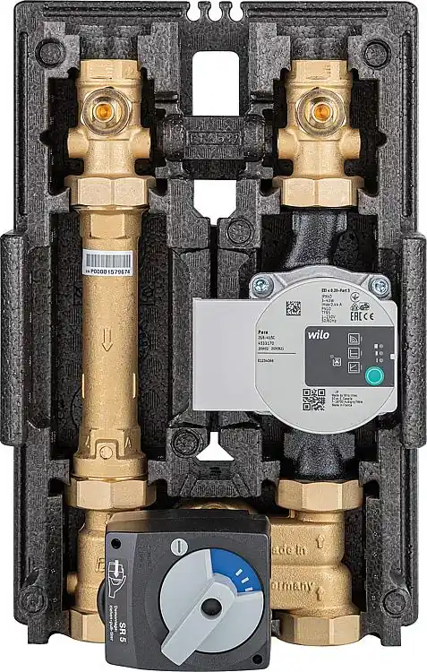 Heizkreisset Heatbloc K35 DN25(1"), 3-Temperatur-Mischer, Motor SR5, Wilo Para S Letzte Chance