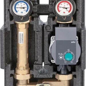 Neu Heizkreisset K32 Heat Bloc DN 25(1"), 3-Wege-Mischer Wilo-Stratos PICO 25/1-6